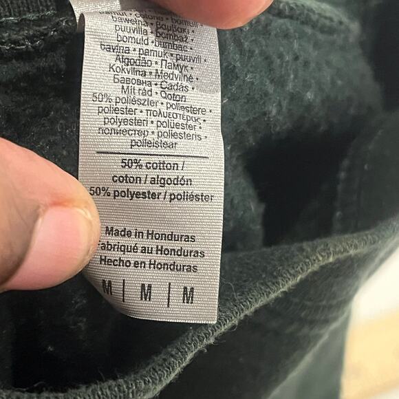 Myrtle Beach Women Green Medium Vintage Style Crew Neck Sweatshirt - Picture 7 of 7